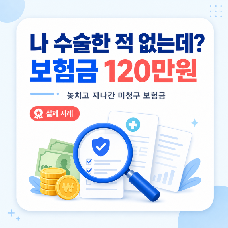 "나 수술한 적 없는데?" 자궁 용종 수술비 120만원