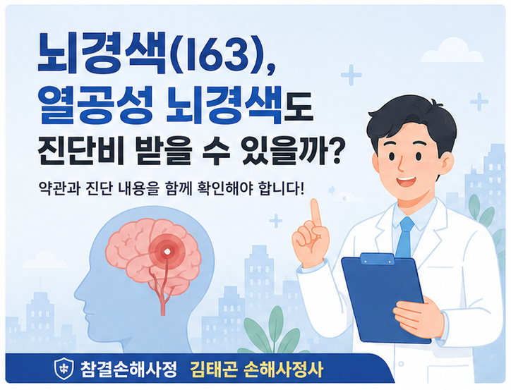 뇌경색(I63), 열공성 뇌경색도 뇌혈관질환 진단비 받을 수 있을까?