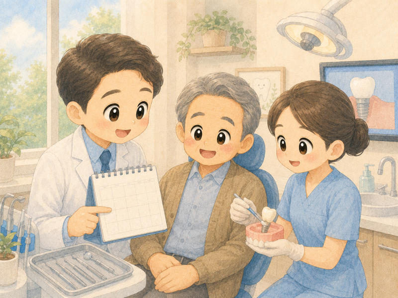 임플란트주위염 증상과 치료, 잇몸염증·뼈 손실 차이