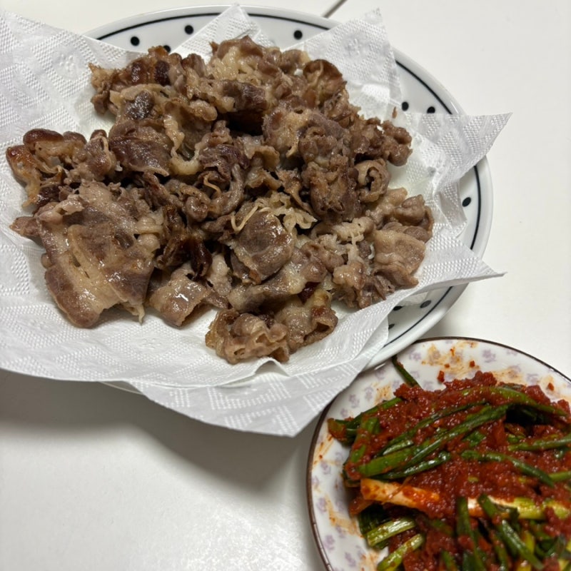 거대김치 실비파김치 | 거대갈비,거대곰탕 납품김치 진짜매운 파김치