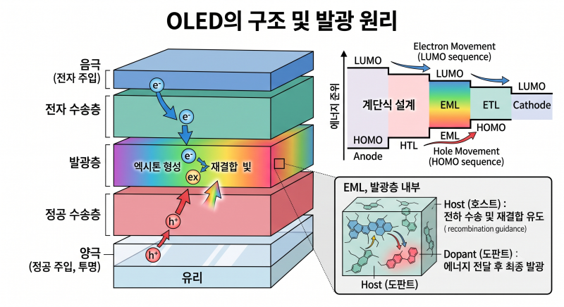 OLED의 구동원리