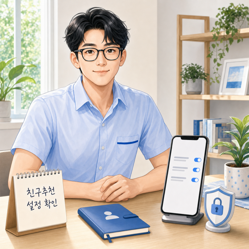 카톡 친구추천 계속 뜰 때 끄는 설정과 안 사라지는 이유