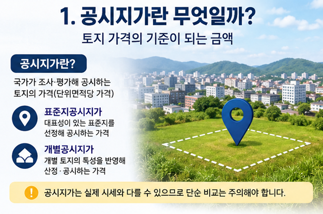 공시지가 시가표준액 뜻과 조회 방법 총정리｜2026년 최신 기준