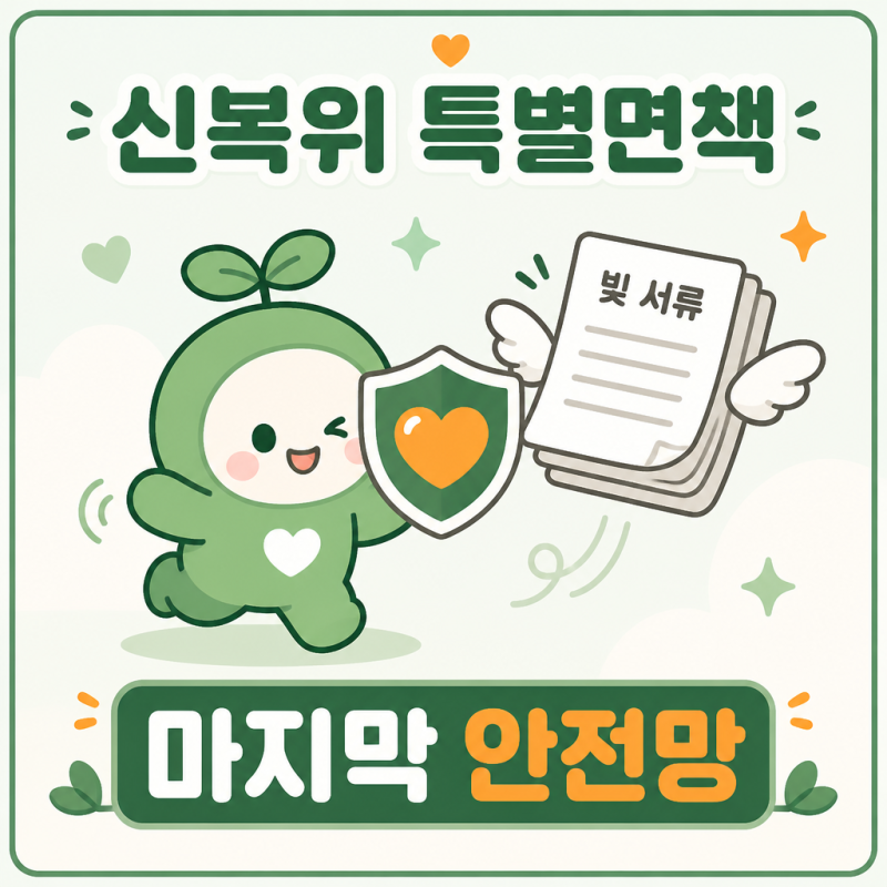"성실히 갚았는데 더는 못 갚겠다면?" 신복위 특별면책 조건