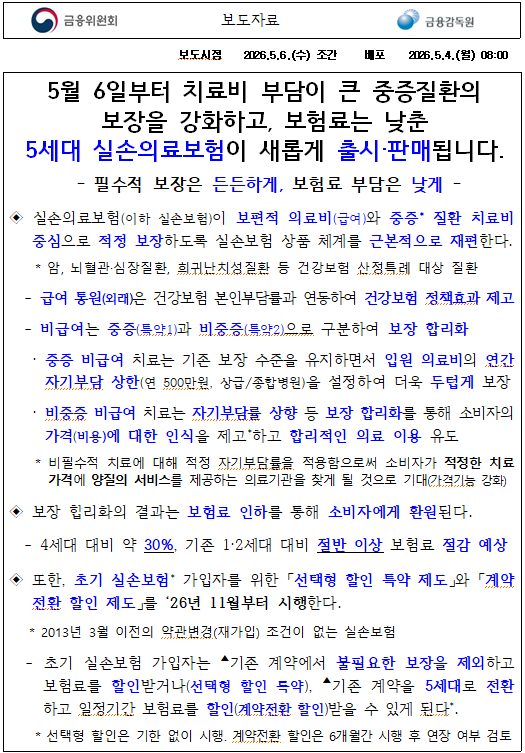 [실손 2편] 실손 강제 전환? 실손 재가입의 진실과 5세대 실손 완벽 해부