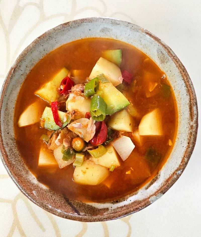 참치 고추장찌개 레시피, 식당에서 먹던 그 맛이 안난다면?