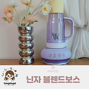 핸드 블렌더 추천 소형 미니 믹서기 샤크닌자 닌자 블렌드보스
