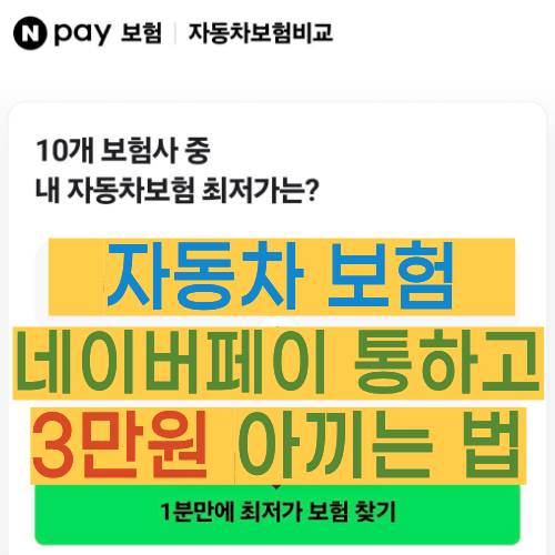 같은 보험사인데 3만원 차이? 자동차보험 갱신할 때 꼭 확인하고 돈 아끼는 법