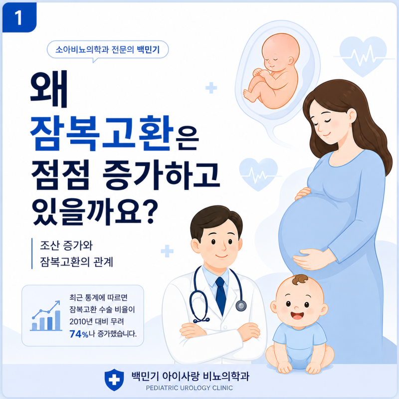 요즘 남자 아기들 '잠복고환'이 늘어나는 이유ㅣ백민기 아이사랑 비뇨의학과