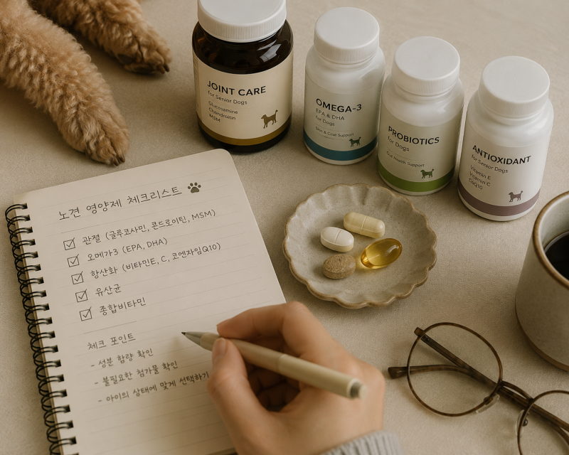 노견 영양제 추천 어떤 성분을 봐야할까? 꼭 챙겨야 하는 영양소 총정리