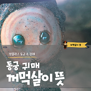 꺼먹살이 뜻, 넷플릭스 동궁 속 정체와 향토어 이야기