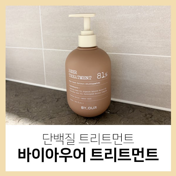 단백질트리트먼트 바쁜 워킹맘 머릿결 관리, 바이아우어 블랙비어81 사용 후기
