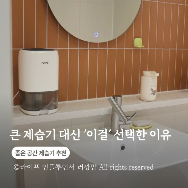 장마철 습기 잡는 보랄 에어 퓨어 미니 제습기, 직접 써보니