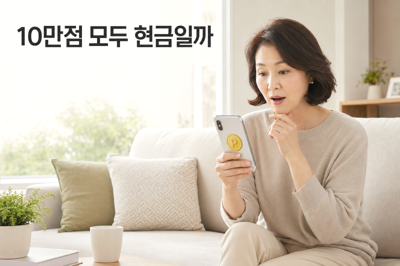 카드포인트 현금화 통합조회 후 계좌입금 받는 방법
