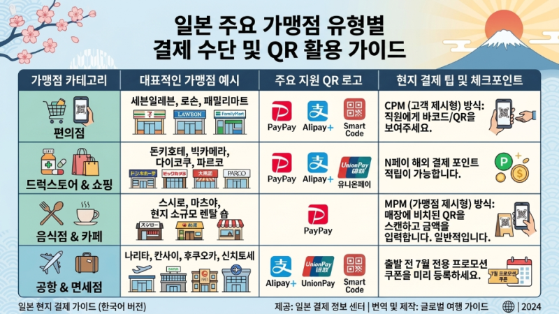 일본 여행 카드 결제 오류 대비 네이버페이 해외 QR결제 사용법 및 혜택 총정리