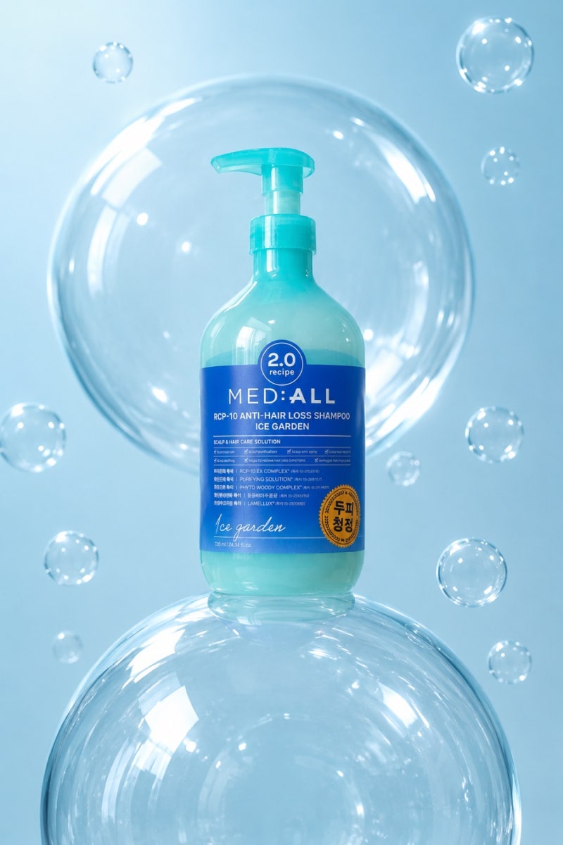 [광고]여름 두피 열감 잡는 메디올 두피청정샴푸 720ml 아이스가든