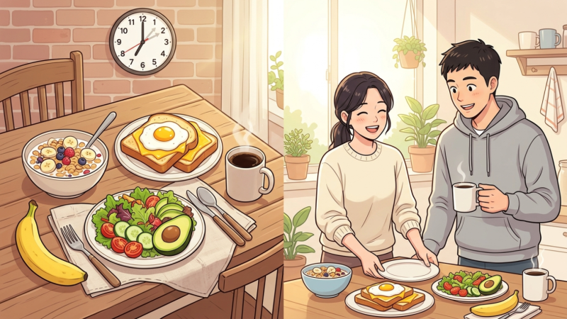 아침식사 추천 메뉴 및 건강한 식단 가이드 7가지
