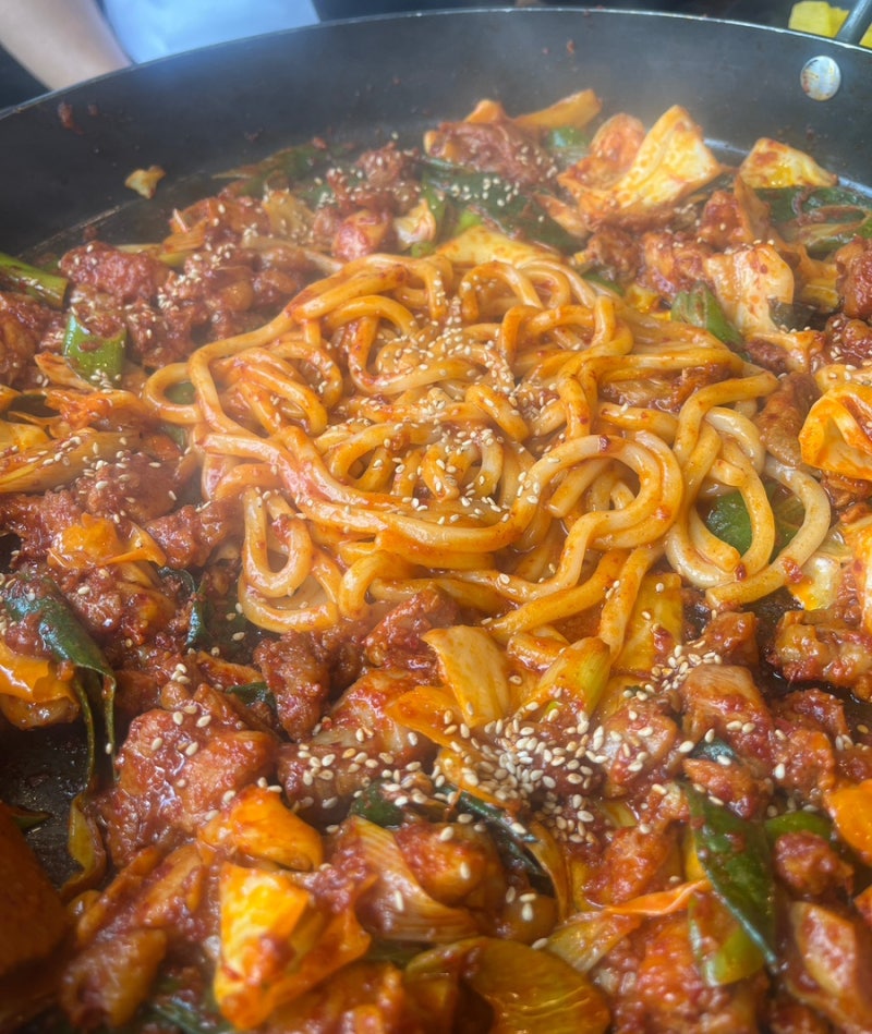 안산 고잔동 맛집 유가네닭갈비 치즈철판볶음밥