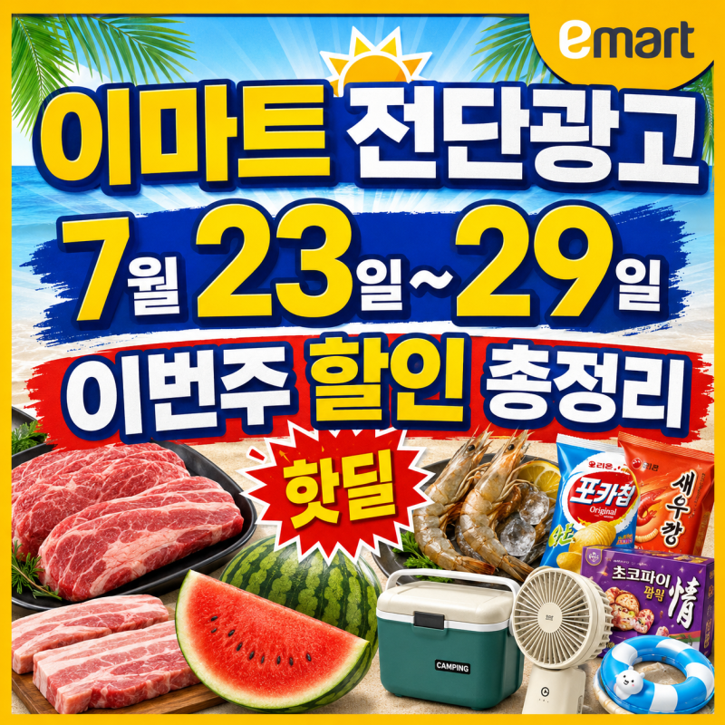 이마트 이번주 전단광고(~7/29)