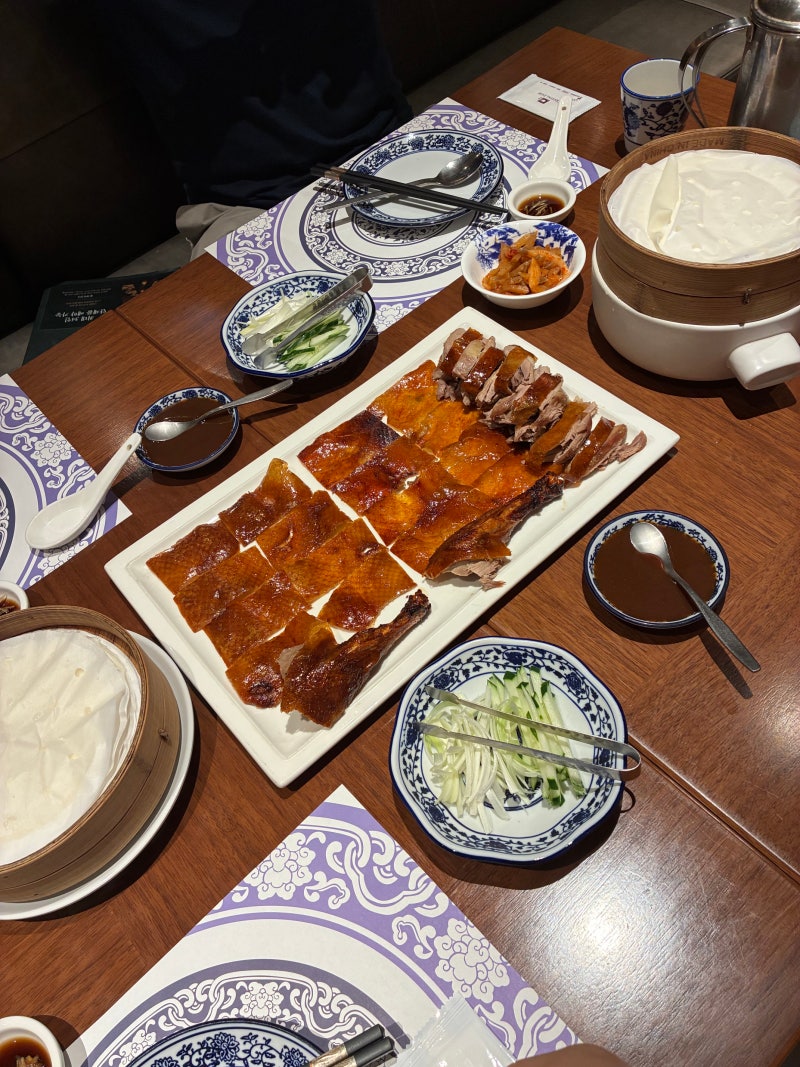 [크리스탈제이드 상하이 팰리스 도곡점] 강남 도곡동 중식·북경오리·베이징덕·완탕면 맛집....