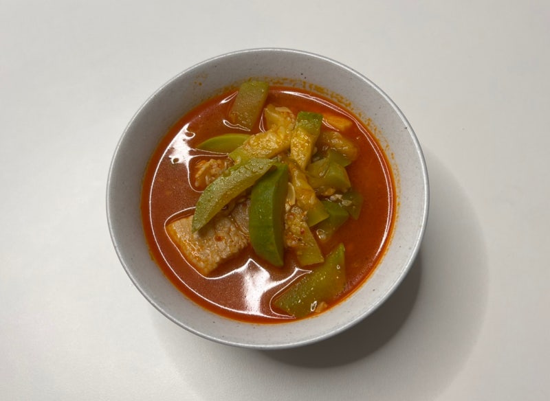 광주 대표음식 애호박찌개