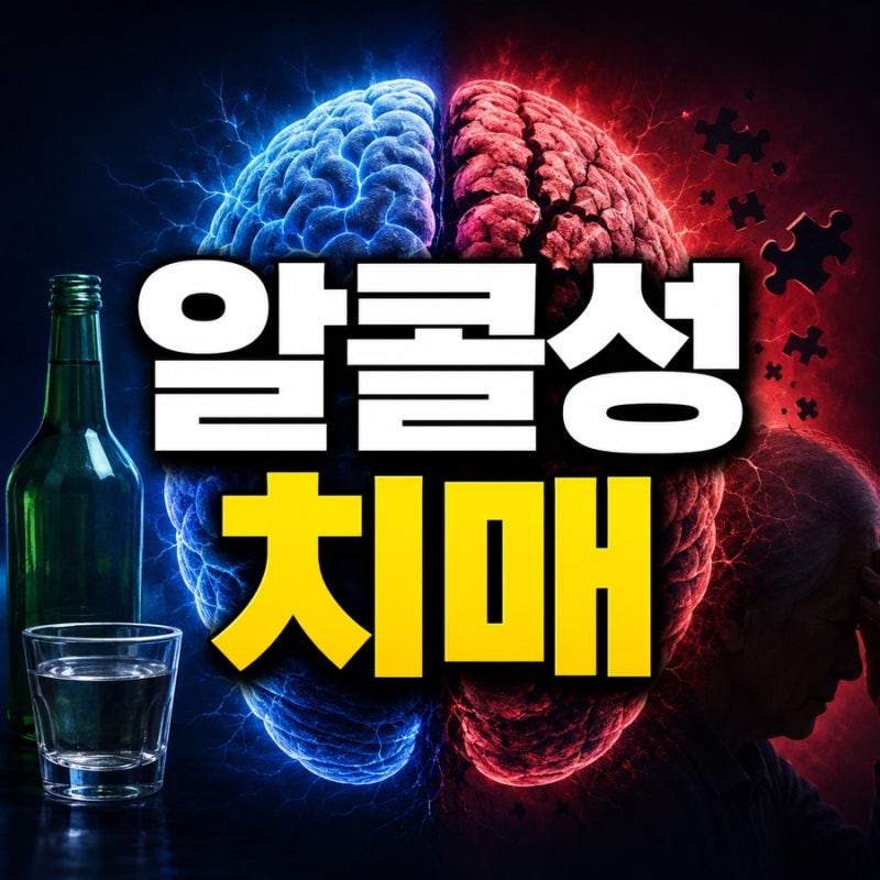 알콜성 치매 증상 7가지, 잦은 음주로 기억력이 떨어지는 이유