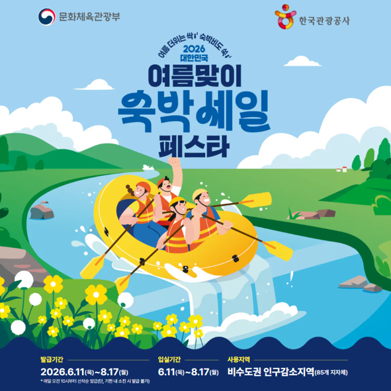 2026 숙박페스타 8월 쿠폰 발급 팁 및 지역 할인 혜택 가이드