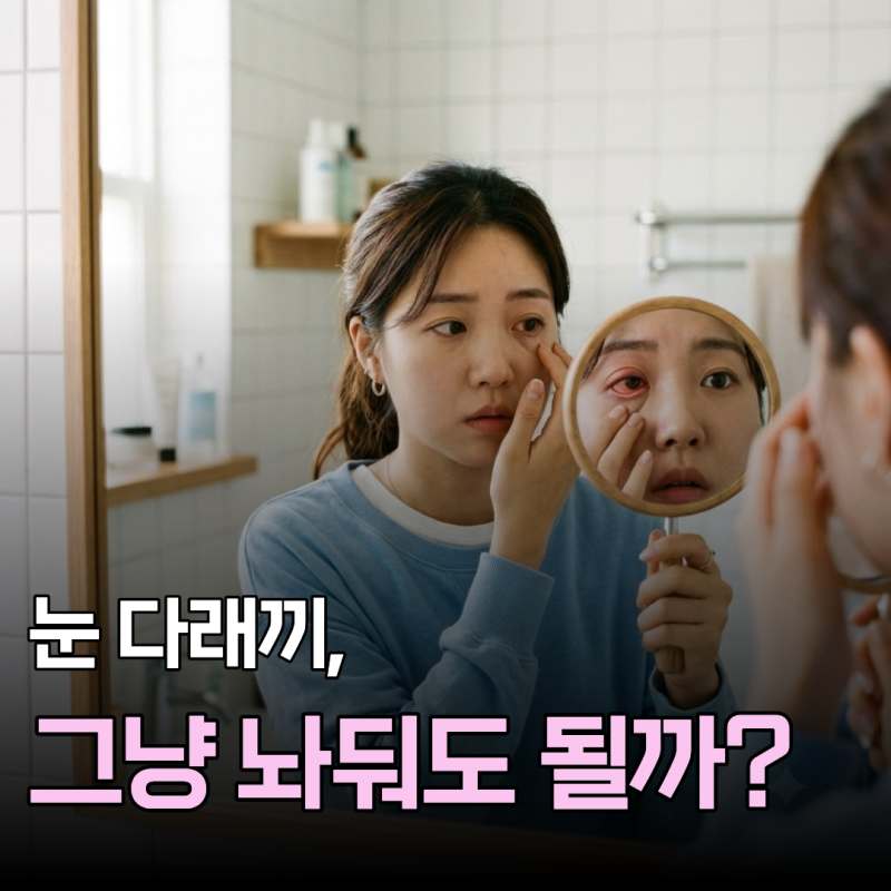 눈 다래끼 그냥 둬도 괜찮을까요? 빨리 낫는 법, 안과 언제 가야할까요