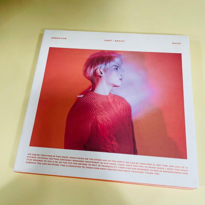 [中古CD] SHINee ジョンヒョン 2ndアルバム『POET/ARTIST』(ベーシックバージョン)