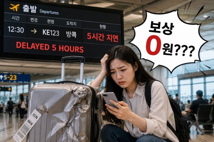 [티조Q&A] 공항에 5시간 갇혔는데 보상금 0원?…여행자보험 똑소리 활용법