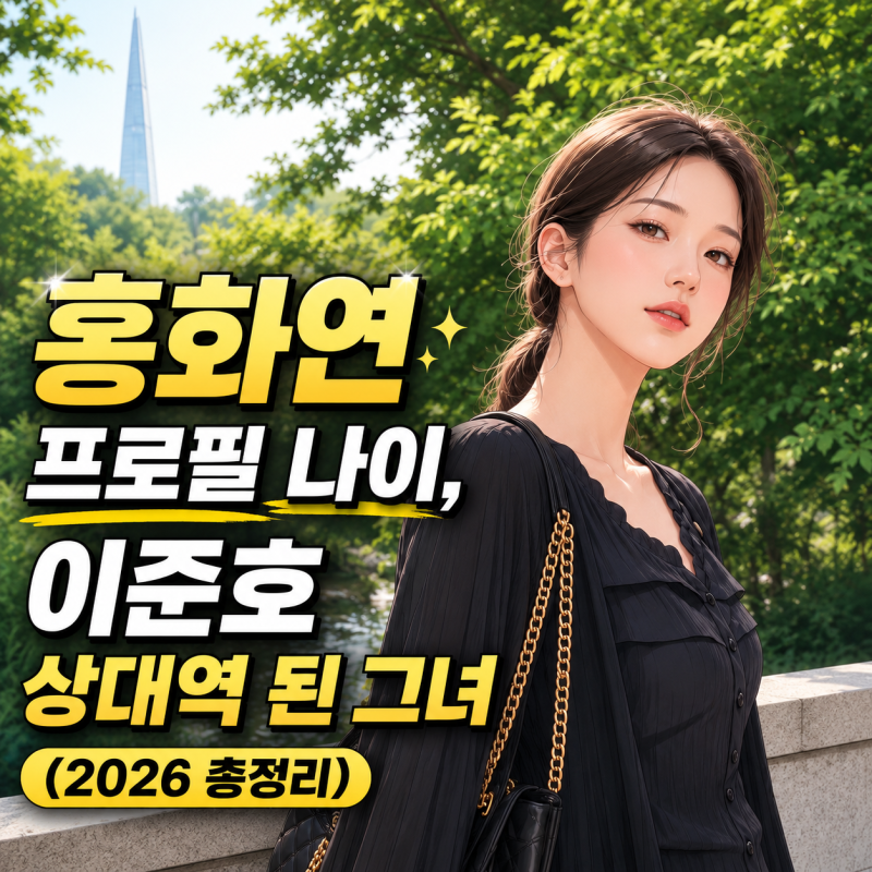 홍화연 프로필 나이, 이준호 상대역 된 그녀 (2026 총정리)