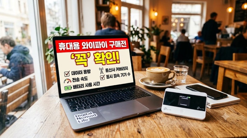 휴대용 와이파이, 구매 전 비교 기준