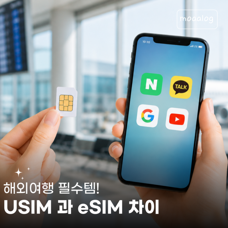유심 이심 차이 장단점부터 지원 기기까지 총정리
