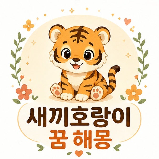 새끼호랑이 꿈 해몽: 상황별 해석부터 태몽 여부까지