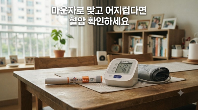 마운자로 맞으면 혈압이 내려가는 이유 | 저혈압 증상인지 확인하세요
