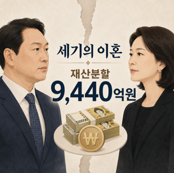 "도르마무 <b>재산분할</b>" 최태원 <b>노소영</b> 1조원, 언제 기준 주가 일까?