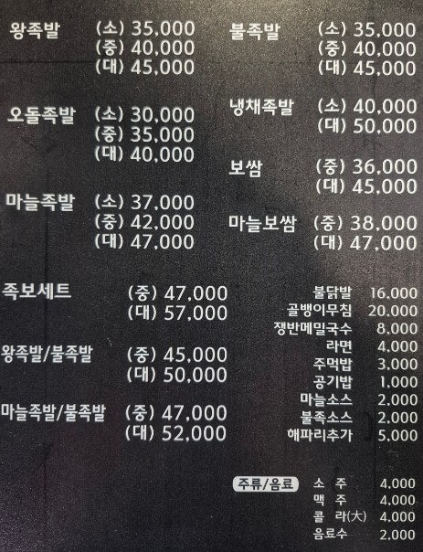 총각족발 장유점 사진 1