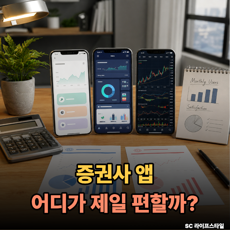 증권사 앱 추천, 주식투자 형태별 보기 편하고 사용하기 좋은 앱 비교