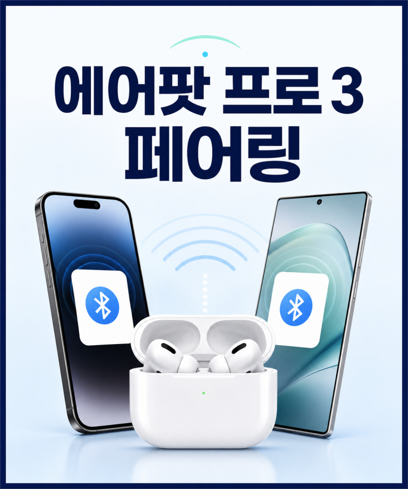 에어팟 프로3 페어링 하는 방법, 아이폰·안드로이드 연결 순서 총정리