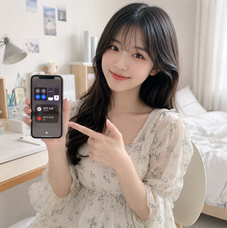 아이폰 화면 녹화 하는법 소리 포함 설정 및 끄는법 저장 위치