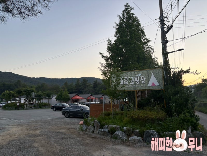 수원 도심과 가까운 솔내음캠핑장 내돈내산 후기