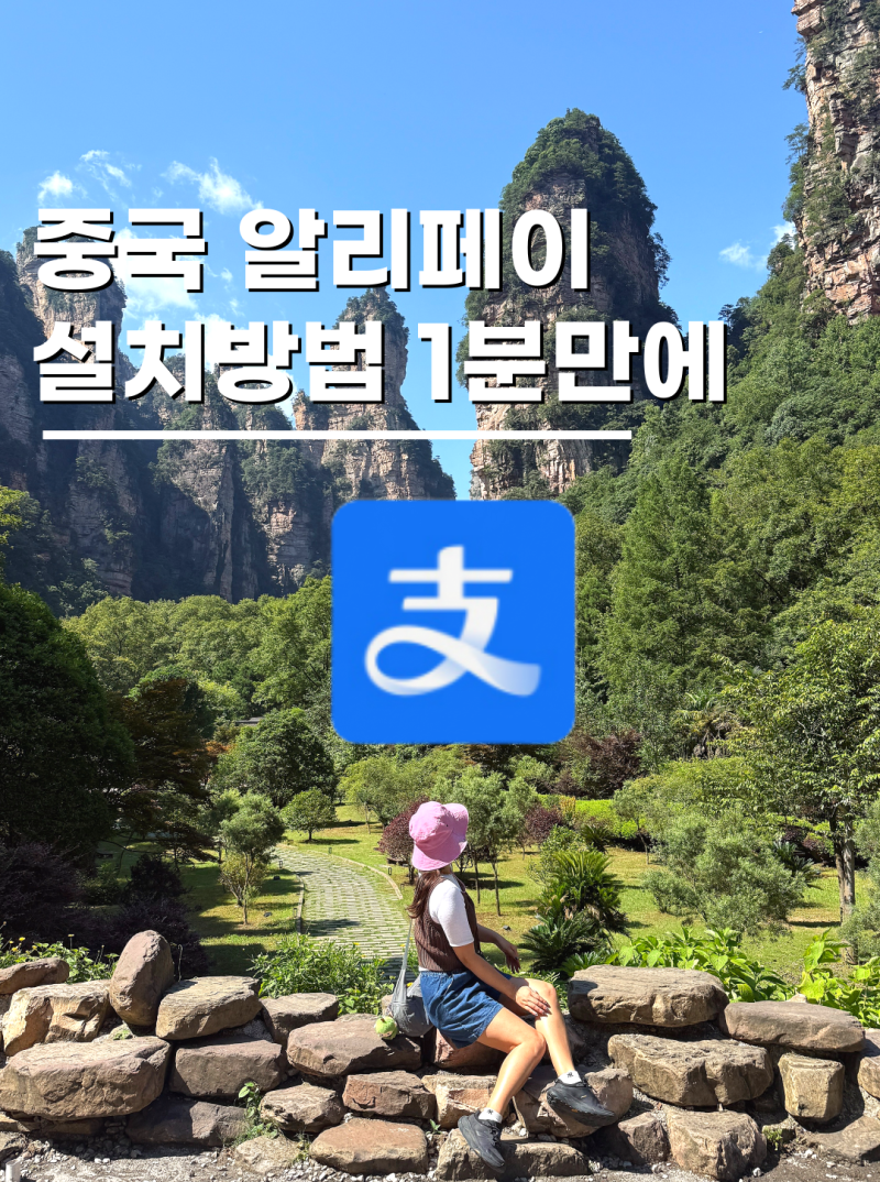 중국여행준비물 1등 알리페이 여권 카드등록 방법
