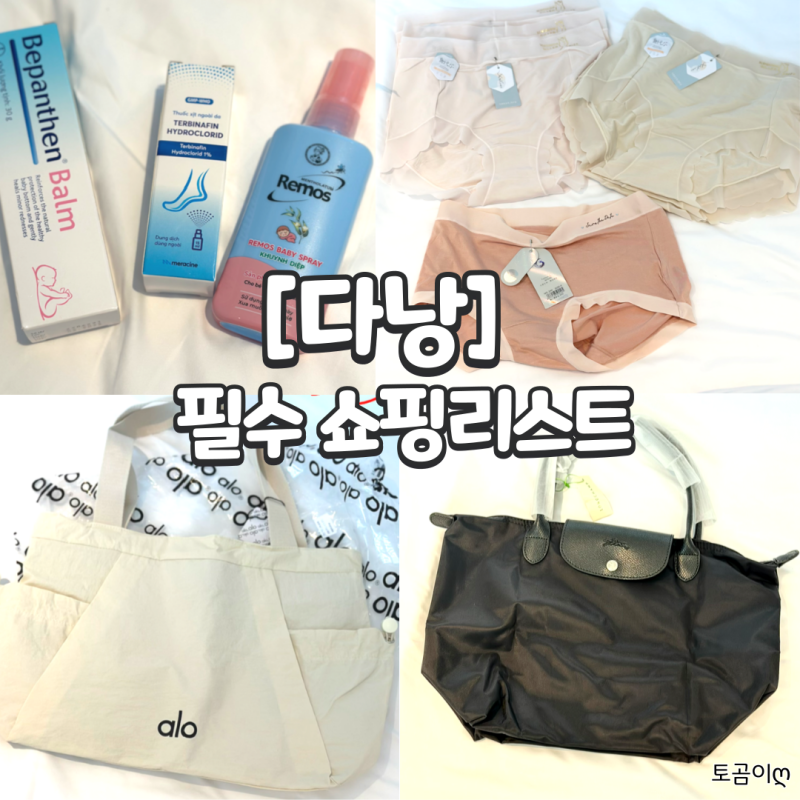 [다낭] 내돈내산 다낭 쇼핑리스트 추천 가격정보 (한시장 필수템 & 약국 총정리)
