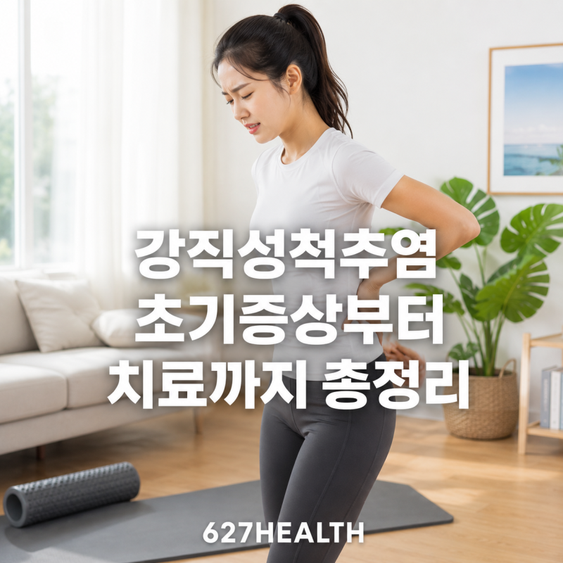 강직성척추염 초기증상부터 치료까지 총정리
