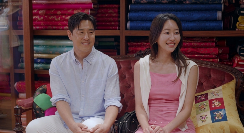 김성수♥박소윤, 한복 입고 커플 런웨이…박술녀 “결혼하면 잘 살 듯”
