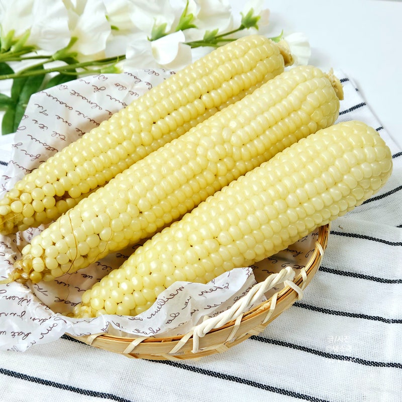 찰옥수수 삶는법, 냄비에 삶는 시간 이렇게 맞추면 쫀득해져요