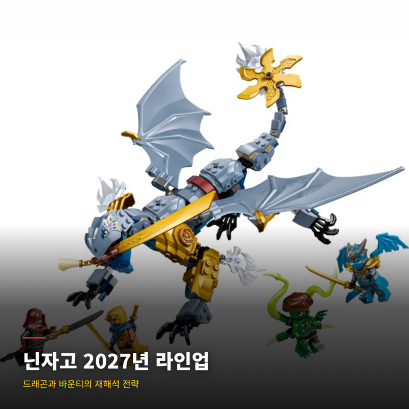 레고 닌자고 2027년, 드래곤과 Destiny’s Bounty가 다시 주목받는 이유는?