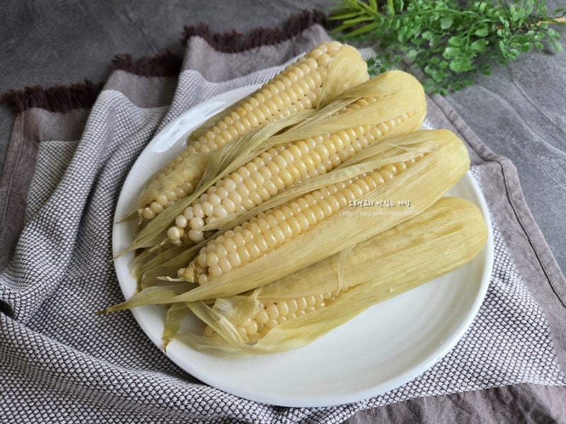 찰옥수수 삶는 법 찌는 법 압력솥 옥수수 찌기 삶기