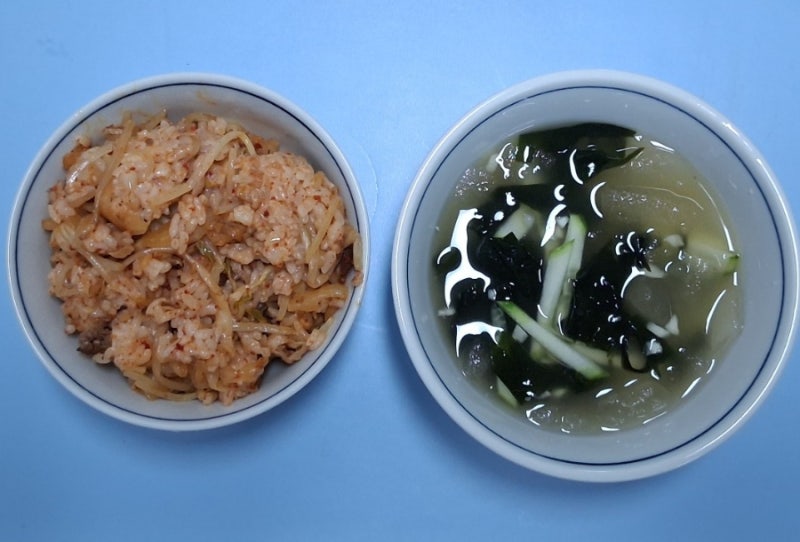 우삼겹 양배추 숙주 볶음 볶음밥 만들기 레시피