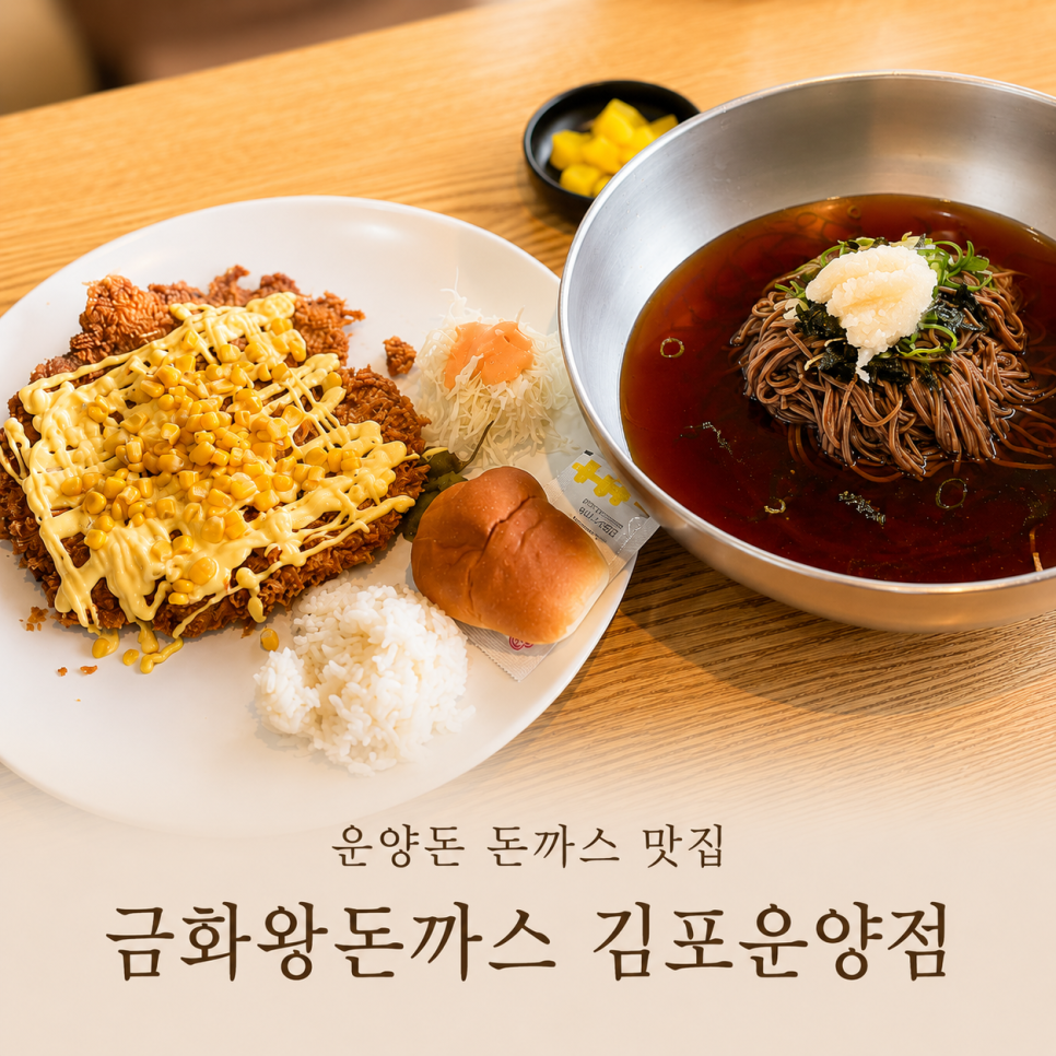 금화왕돈까스 김포양촌점 사진 1